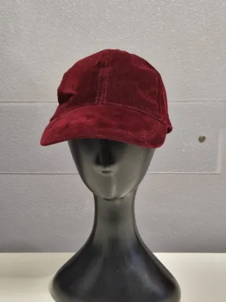 Cappellino in velluto taglia U colore bordeaux