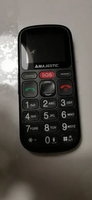 Cellulare MAJESTIC Sileno 30N Nero