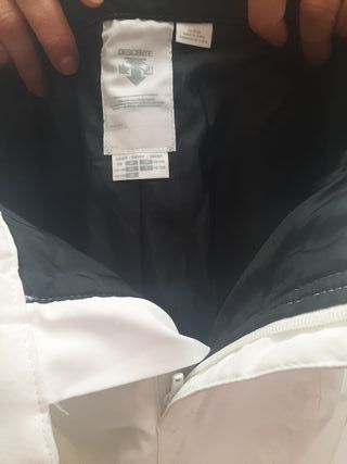 Pantalones de esquí Descente blancos