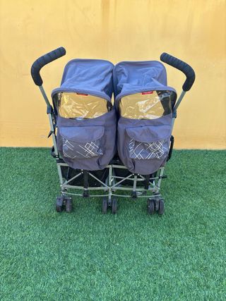 Carrito gemelar plegable Maclaren