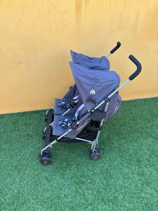 Carrito gemelar plegable Maclaren