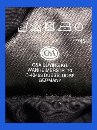 Chaqueta bomber negra