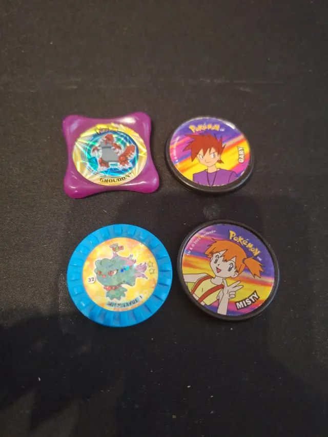 Pack tazos pokemon
