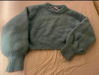 Jersey azul de punto