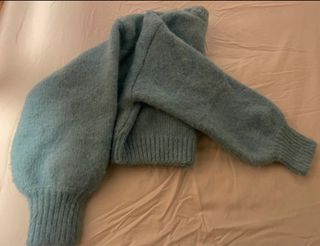 Jersey azul de punto