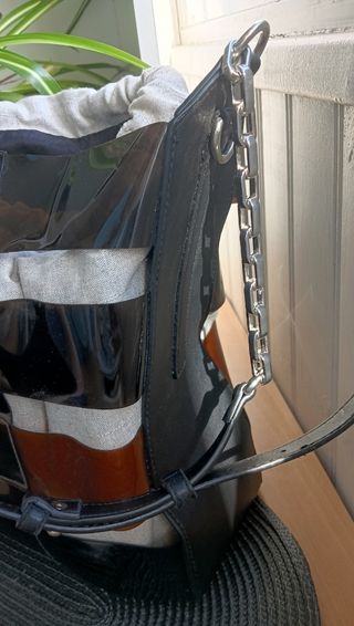 Bolso Parfois Negro y Marrón