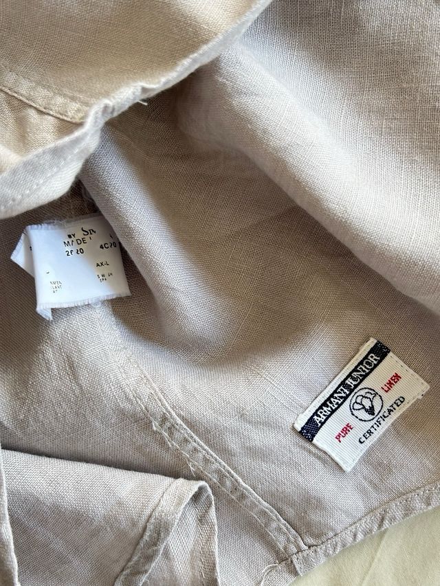 Camisa Armani Junior niño 12 años