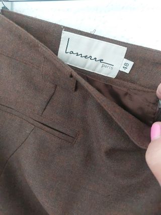 Falda Lasserre Mujer Marrón
