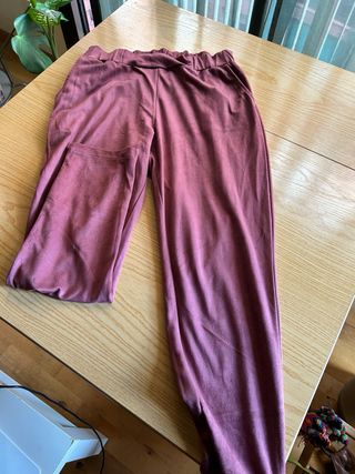 Pantalón Zara ante morado