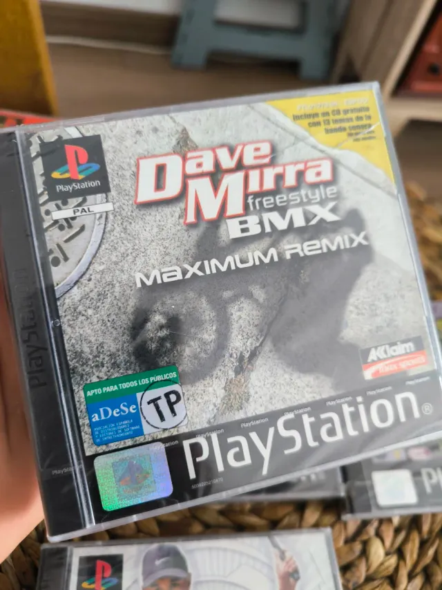 Lote 6 Juegos PS1 Precintados PAL España