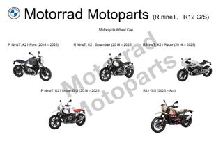 2 Tapas Aniversario Moto BMW R12 RnineT