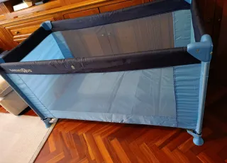 Cuna de viaje Babies R Us azul