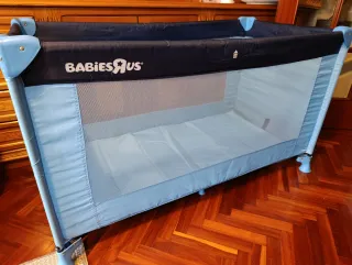Cuna de viaje Babies R Us azul