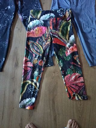 Mallas deportivas mujer estampadas lote 10 eur