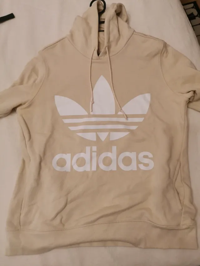 Felpa Adidas Beige Unisex