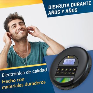 KLIM Nomad Reproductor CD Portátil