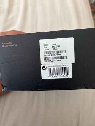 Router Móvil Orange E5832 Wi-Fi