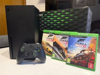 Xbox Series X + Forza Horizon 2, 3, 4