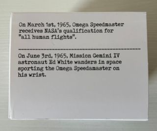 Omega x Swatch 1965 Special Edition