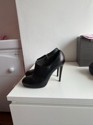 Scarpe donna nere tacco 39