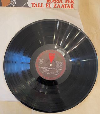LP La Cantata Rossa Per Tall El Zaatar