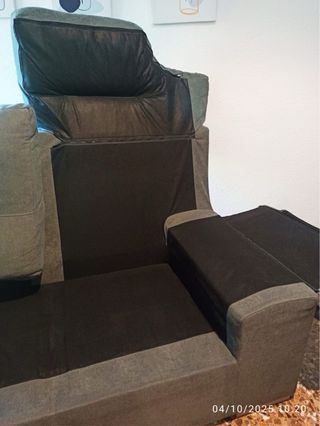 Sofá de 2 plazas gris