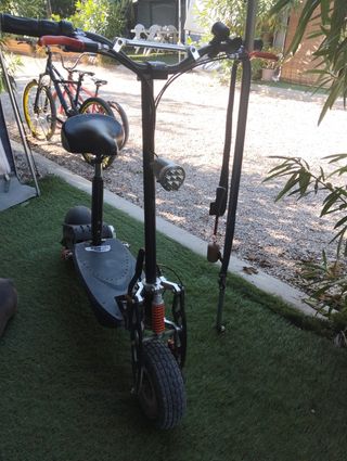 Patin electrico con sillin