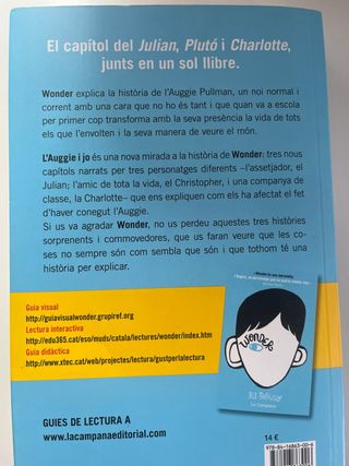 Wonder. L'Auggie i jo: Tres històries Wonder