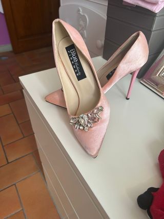 Scarpe eleganti Blue Firenze Rosa Tg 40
