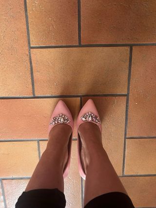 Scarpe eleganti Blue Firenze Rosa Tg 40