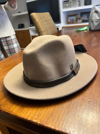 Sombrero Granadilla Mujer Beige/Marrón