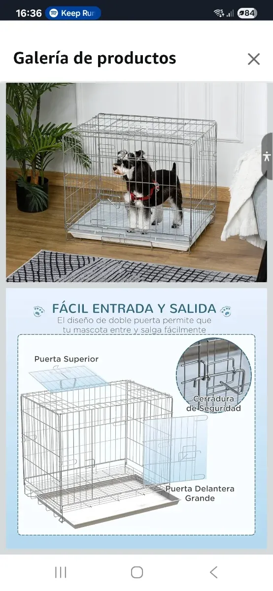 Jaula transportin perro