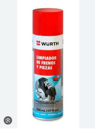5 Botes Limpia Frenos Wurth