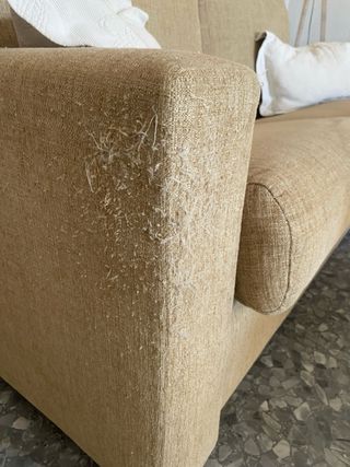 Sofá cama 3 plazas beige