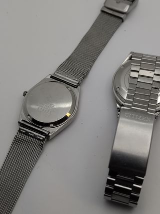 Lote 2 Relojes Seiko y Citizen