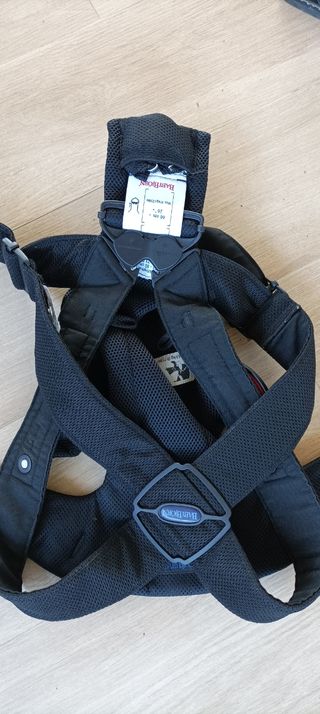 Mochila Portabebés BabyBjörn Negra