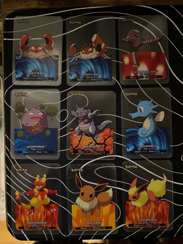 Lamincards Pokémon 2005