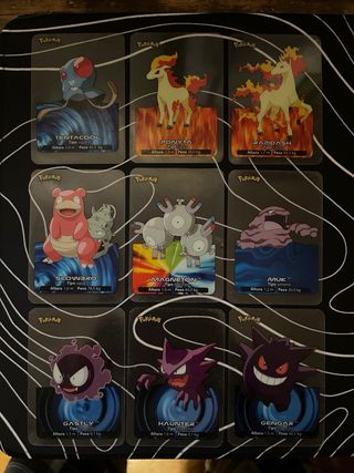 Lamincards Pokémon 2005