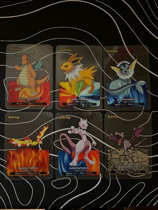 Lamincards Pokémon 2005