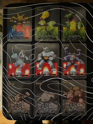 Lamincards Pokémon 2005