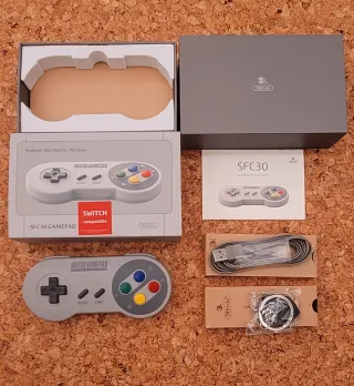 Mando 8BitDo SFC30 Bluetooth Switch PC Mac... 