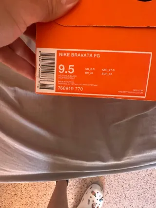 Zapatillas Nike Bravata FG Talla 43