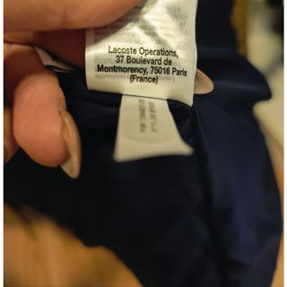 Plumífero Lacoste Marrón, Naranja y azul marino 