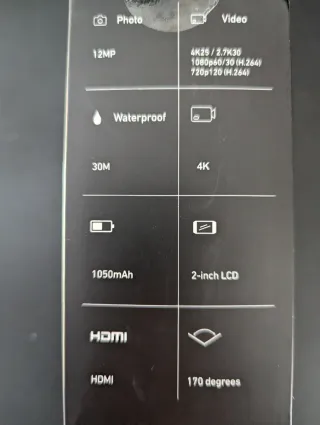 Cámara Deportiva HD 1080P