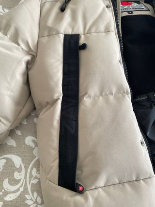 Abrigo Alessandro Zavetti Beige Talla S