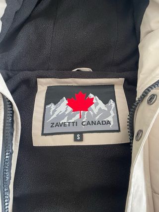 Abrigo Alessandro Zavetti Beige Talla S