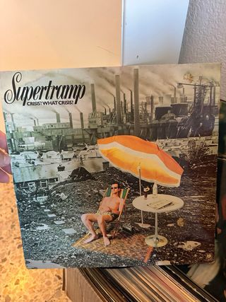 Tocadiscos Portátil Vintage Popsky + Vinilos