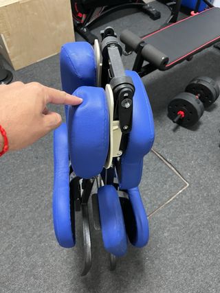 Camilla de masaje para embarazo plegable