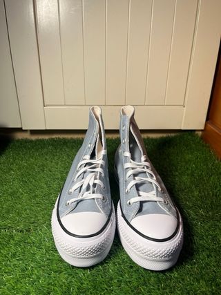 Converse Ctas Lift Hi Plataforma Azul