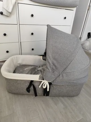 Carrito Bebé Jane Muum Gris
